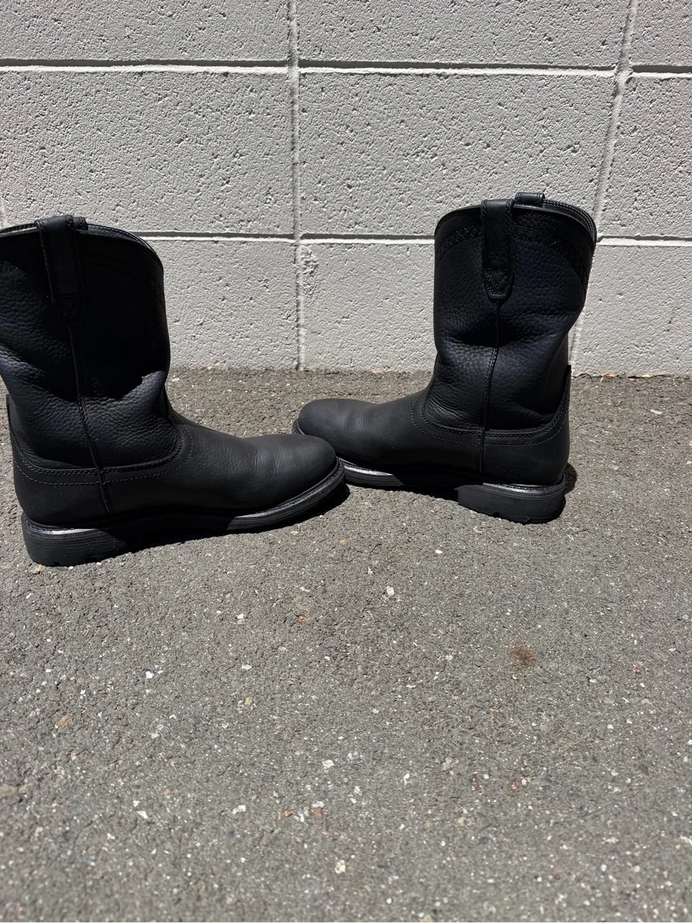 Ariat Black Work Roper Boot